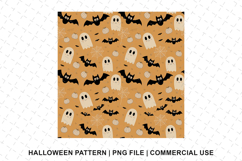 Halloween Bats Pattern Png | Sublimation | Digital Paper Product Image 1