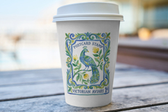 Botanical Summer Bird Garden Clipart Product Image 5