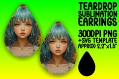 Charming Teardrop Design for Craft Projects , Fairy Product Image 1