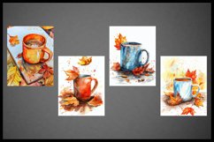 4 Autumn Digital Papers I Junk Journal 8.5x11 Product Image 2