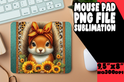 Cheerful Desk Pad Sublimation Ideas, Cute Animals Product Image 1