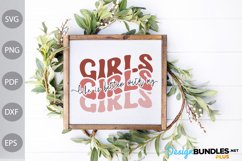 Life is Better with my Girls SVG | Funny Girl SVG Design Product Image 3
