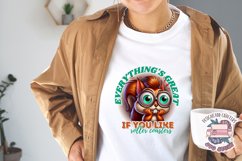 Sarcasm Sublimation design Funny Quote Animal Product Image 3
