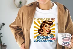 Sassy Girl Sublimation Design Sarcastic Quote PNG Retro Product Image 4