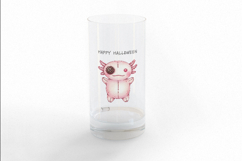 Halloween Axolotl Voodoo Doll Button Eyes PNG Uparupa Product Image 3