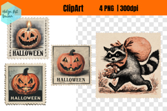 ClipArt | Retro Halloween Sublimation Product Image 1