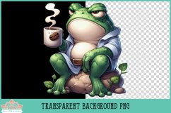 Grumpy Coffee Animals | Sublimation Clipart Product Image 2
