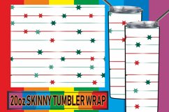 Xmas Spirit Watercolor Wrap for Tumblers Product Image 1