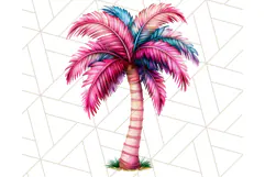 Pink Summer Clipart, Cute Beach Icons, Aesthetic PNG Product Image 5
