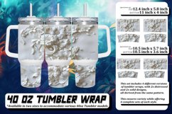 Meadow Majesty 40oz Tumbler Sublimation Product Image 1