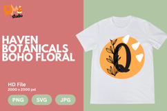 Haven Botanicals Boho Floral Monogram Product Image 1