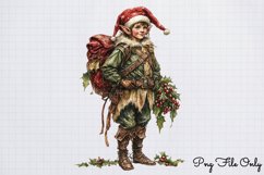 Royal Christmas Clipart Sublimation PNG Product Image 1