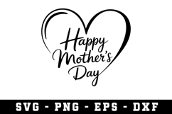 Happy Mother Day Svg |Mother Day SVG Cut files | Cricut Product Image 1
