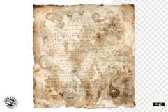 Halloween Goth Old Paper Clipart Product Image 1