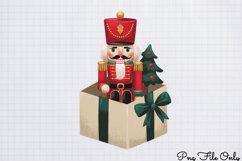 Cute Nutcracker Watercolor Clipart PNG Product Image 1