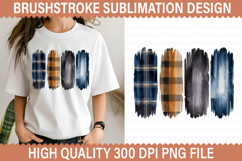 Father&#039;s Day Brushstroke Sublimation Design -Brushstroke PNG Product Image 1