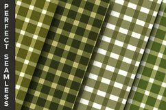 Olive Darbt Gingham Digital Papers 16 Variations Product Image 5