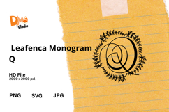 Leafenca Monogram Product Image 1