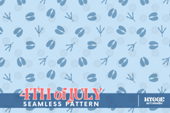 USA 4th of July Hoofs and Hen Prints Seamless Pattern Bundle Product Image 6