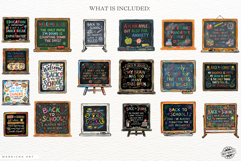 Sarcastic Classroom Chalkboard PNG Sublimation Product Image 4
