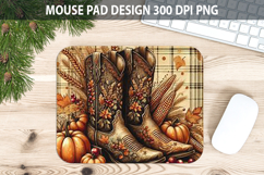 Boots Mouse pad Sublimation - Thanksgiving PNG Design Product Image 1