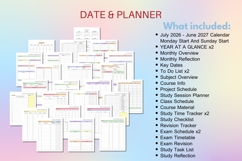2026 - 2027 Study Planner Product Image 4