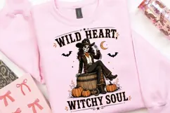 Wild Heart Witchy Soul PNG Sublimation Design - Western Product Image 5