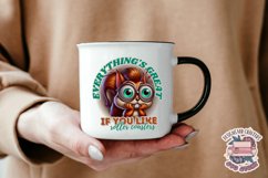 Sarcasm Sublimation design Funny Quote Animal Product Image 4