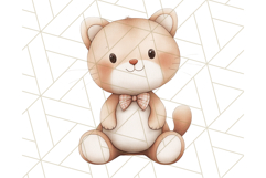 Cute Stuffed Animal Clipart for Nursery Decor Png Product Image 4