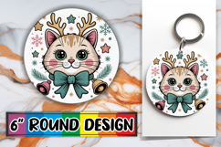 Bright Round Designs for Kids PNG, Cute Christmas Product Image 1