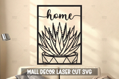 30 Modern Plant Wall Art SVG I Botanical Laser Cut Wall Art Product Image 18