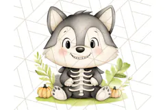 Halloween Animal Costumes PNG, Cute Spooky Animals Clipart Product Image 5