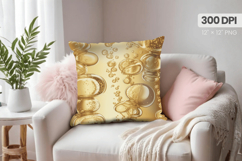 Happy New Year PNG Pillow, Festive New Year's Eve 2026 PNG Product Image 1