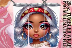 Joyful Spirits 20oz tumbler wrap, Love Girl Product Image 1