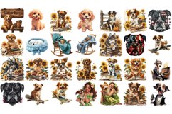 Watercolor Dogs Clipart Bundle Product Image 4