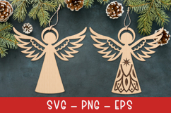 Christmas Decorations laser SVG PNG| 55 Designs Product Image 14