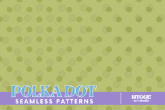Coquette Easter Polka Dot Seamless Pattern Surface PNG DTF Product Image 1