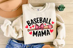 Baseball Mama Svg | Baseball Mom | SVG files | Game Day Product Image 2