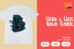 Herb &amp; Haze Boho Floral Monogram Product Image 1