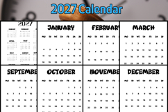 2027 Calendar 2 Product Image 2