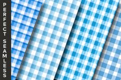 Icicle Blue gingham Gingham Digital Papers 17 Variations Product Image 5