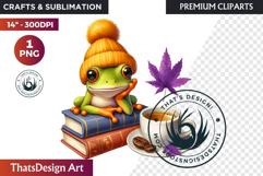 Cute Autumn thanksgiving Baby animal and Pumpkin PNG clipart Product Image 1
