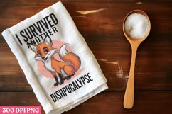 I survived another dishpocalypse PNG, Funny Kit Product Image 1