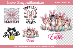 Game Day Baseball Sublimation PNG Product Image 1