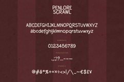 Penlore Organic Display Font Family Product Image 17