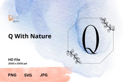 With Nature Monogram Product Image 1