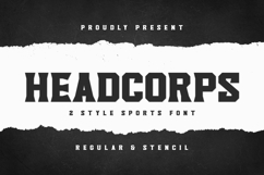 Headcorps - Military Serif Font Product Image 15
