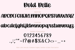 Bold Belle - Handwritten Script Font Product Image 17