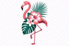 Flamingo Svg | Summer Svg | Svg Cut File Product Image 1