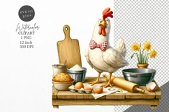 Chicken clipart, Funny clipart, Cute clipart Product Image 1